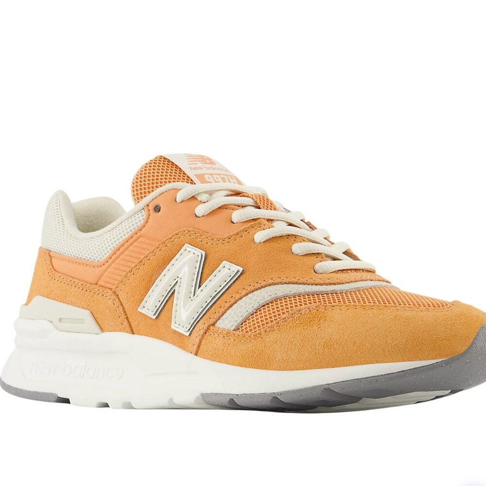 New Balance Orange and Cream Women's Athletic Sneakers
